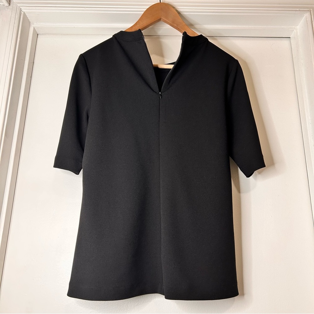 Ann Taylor Black Bow Blouse - Size Medium - Picture 7 of 10